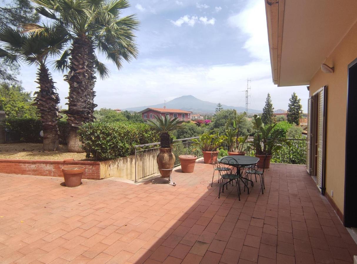 Holiday Flower Villa Panoramica Sul Golfo Di Catania Misterbianco Exteriör bild
